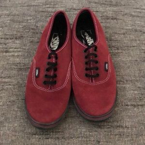 4/$20 Maroon suede vans women’s 8.5 men’s 7